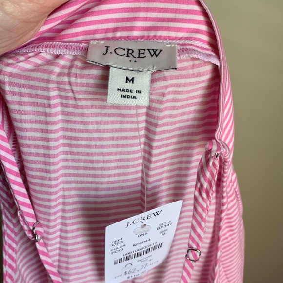 J crew factory smocked midi dress coverup NWT - Picture 9 of 10
